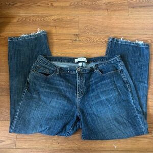 Venezia Dark Blue Bootcut Leg Women's Jeans